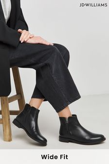 Jd williams black ankle boots sale
