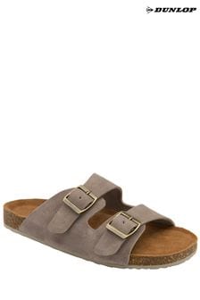 Dunlop Natural Leather Open-Toe Sandals (E80789) | $51