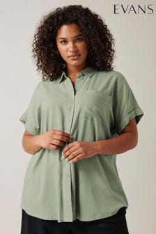 Grün - Evans Tencel Slub Shirt (E81657) | 44 €