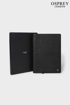 OSPREY LONDON Large The Woven Black Notebook (E82277) | kr2 630