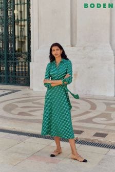 Women s Boden Summer Dress Holiday 3 4 Sleeve Dresses Next Luxembourg