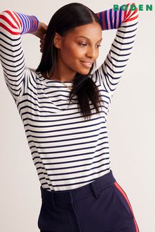 Boden Ella Long Sleeve Breton Top (E85508) | HK$329