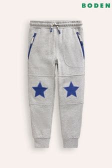 Boden Grey Warrior Knee 100% Cotton Joggers (E85576) | €35 - €41