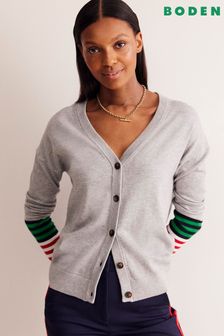 Cardigans Grey Lightweight Casual Knitwear Next Oman