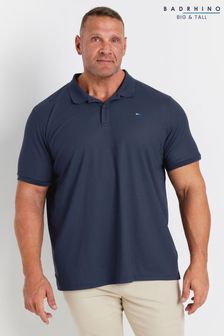 Men s Polo Shirts BadRhino Big Tall Blue Short Sleeve Medium Tops Next Luxembourg