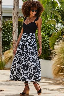 Long black holiday skirt shop