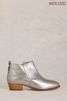 White Stuff Metallic Metallic Flat Boots Next Luxembourg