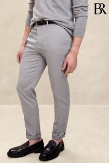 Banana Republic Grey Athletic Tapered Fit Chinos (E87847) | €123