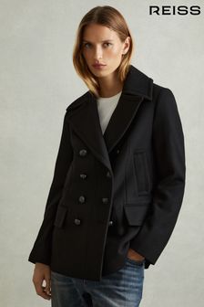 Next black wool coat shop