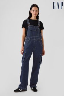 Women s Dungarees Blue Casual Plain Jumpsuitsandplaysuits Next Luxembourg