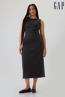 Gap Black Denim Maxi Dress (E88776) | 380 zł