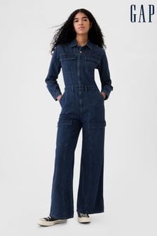 Gap Denim Cargo Jumpsuit (E88781) | 117 €