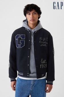Mens bomber jacket gap sale