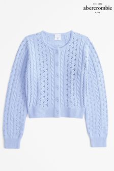 Abercrombie blue sweater deals