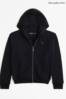 Newborn black hoodie top