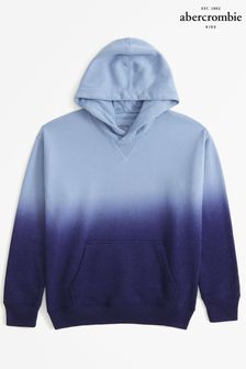 Abercrombie and fitch blue hoodie clearance