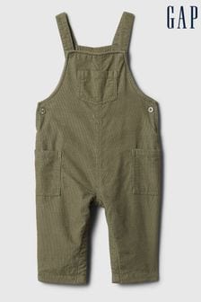 Verde - Gap Corduroy Dungarees (newborn-24mths) (E89312) | €37