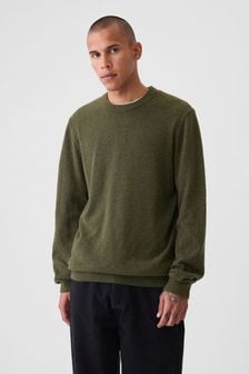 Zöld - Gap Cashsoft Crew Neck Sweatshirt (E90150) | 18 210 Ft