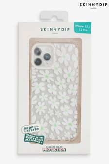 Skinnydip Off White White Happy Flower Shock iPhone Case iPhone 12 / 12 Pro Case (E90396) | $41