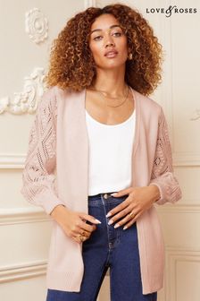 Women s Cardigans Love Roses Long Sleeve Knitwear Next Luxembourg