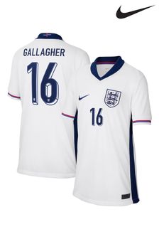 Nike White Kids England Home Stadium 2024 Shirt (E91119) | 505 zł