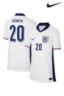 Nike White Kids England Home Stadium 2024 Shirt (E91160) | 505 zł