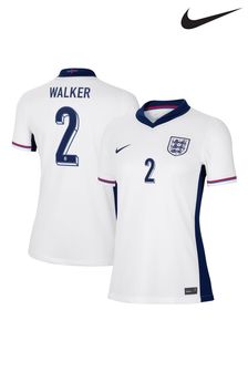 Nike White Walker - 2 Womens England Home Stadium Shirt 2024 (E91164) | $159