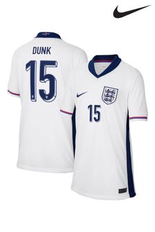 Nike White Kids England Home Stadium 2024 Shirt (E91186) | ₪ 402