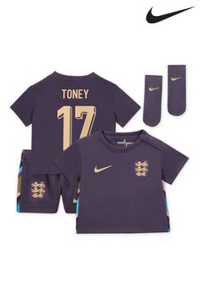 Nike Purple Infant England Away Stadium Mini Kit 2024 (E91291) | €83