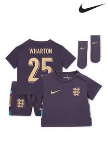Nike Purple Infant England Away Stadium Mini Kit 2024 (E91299) | €83