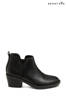 أسود - Rocket Dog York Pu Ankle Boots (E91971) | ‏357 ر.س.‏