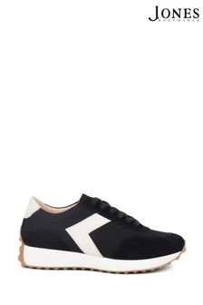 Jones Bootmaker Babetta Leather Black Trainers (E92320) | €144