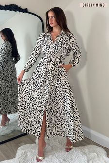 Women s Girl In Mind Animal Print Dresses Next Canada