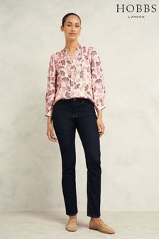 Hobbs Pink Rachael Blouse (E92842) | €101