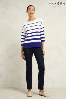 Hobbs Elaine Stripe Jumper (E92845) | ‏498 ‏₪