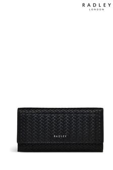 Radley London Large Westwell Lane Flapover Matinee Black Purse (E93041) | $170