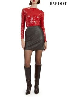 Bardot Alexis Vegan Leather Skirt (E93143) | 33 ر.ع