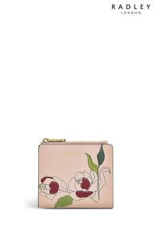 Pink Wild Roses - Radley London Small Zip Top Coin Purse (E93395) | 72€