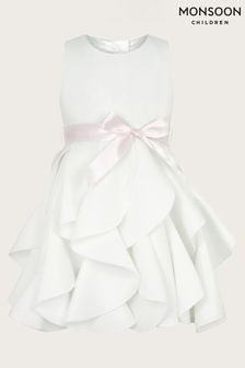 Monsoon white dresses clearance