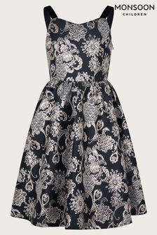 Monsoon Stormie Jacquard Prom Dress (E93445) | €105 - €112