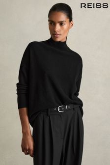 Women's thin black jumpers on sale