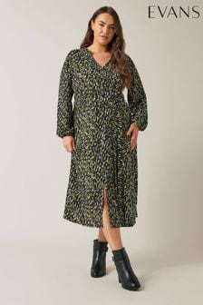 Evans black dresses clearance
