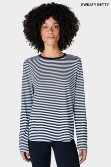 Sweaty Betty Black Essential Long Sleeve T-Shirt (E95014) | €41