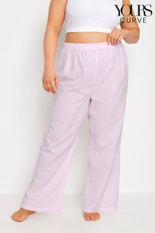 Pink joggers with white stripe clearance