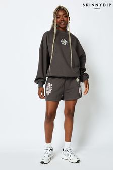 Women s Skinny Dip Print Shorts Next Oman