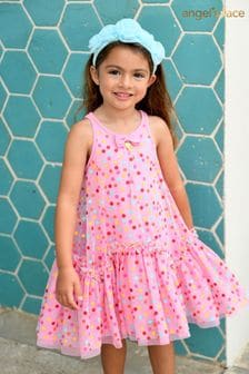 Angels Face Pink Rose Martine Multi Spot Dress (E95904) | AED333 - AED360