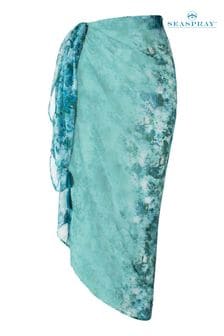 Seaspray Blue Santorini Ombre Pareo Cover-Up (E95993) | HK$411