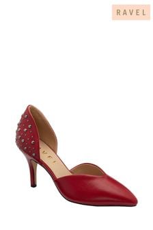 Ravel Red Pointed-Toe Court Shoes (E96381) | €86