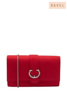 Red clutch bag next outlet