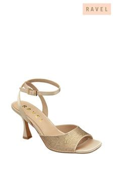 Gold studded mules hot sale